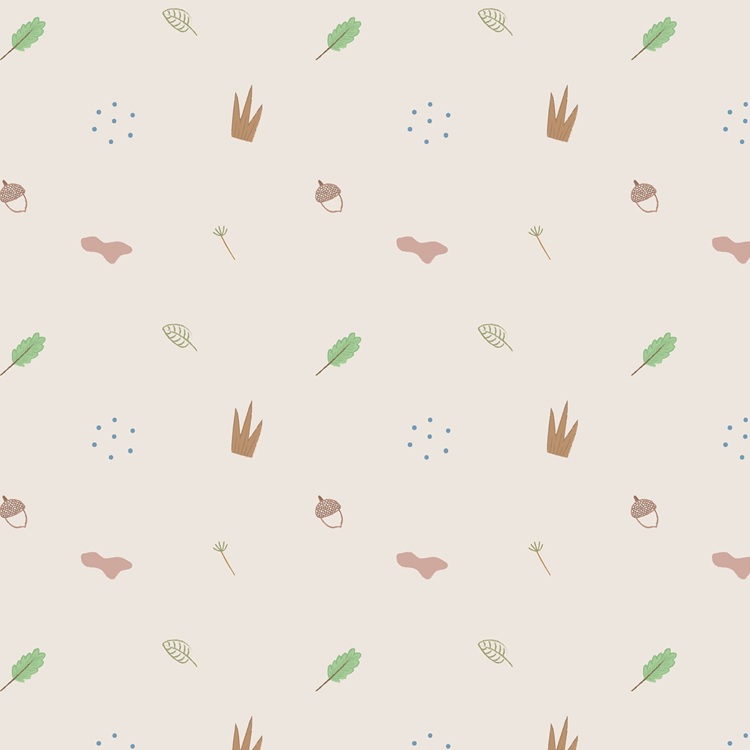 Arrière-plan décoratif avec motifs de puériculture